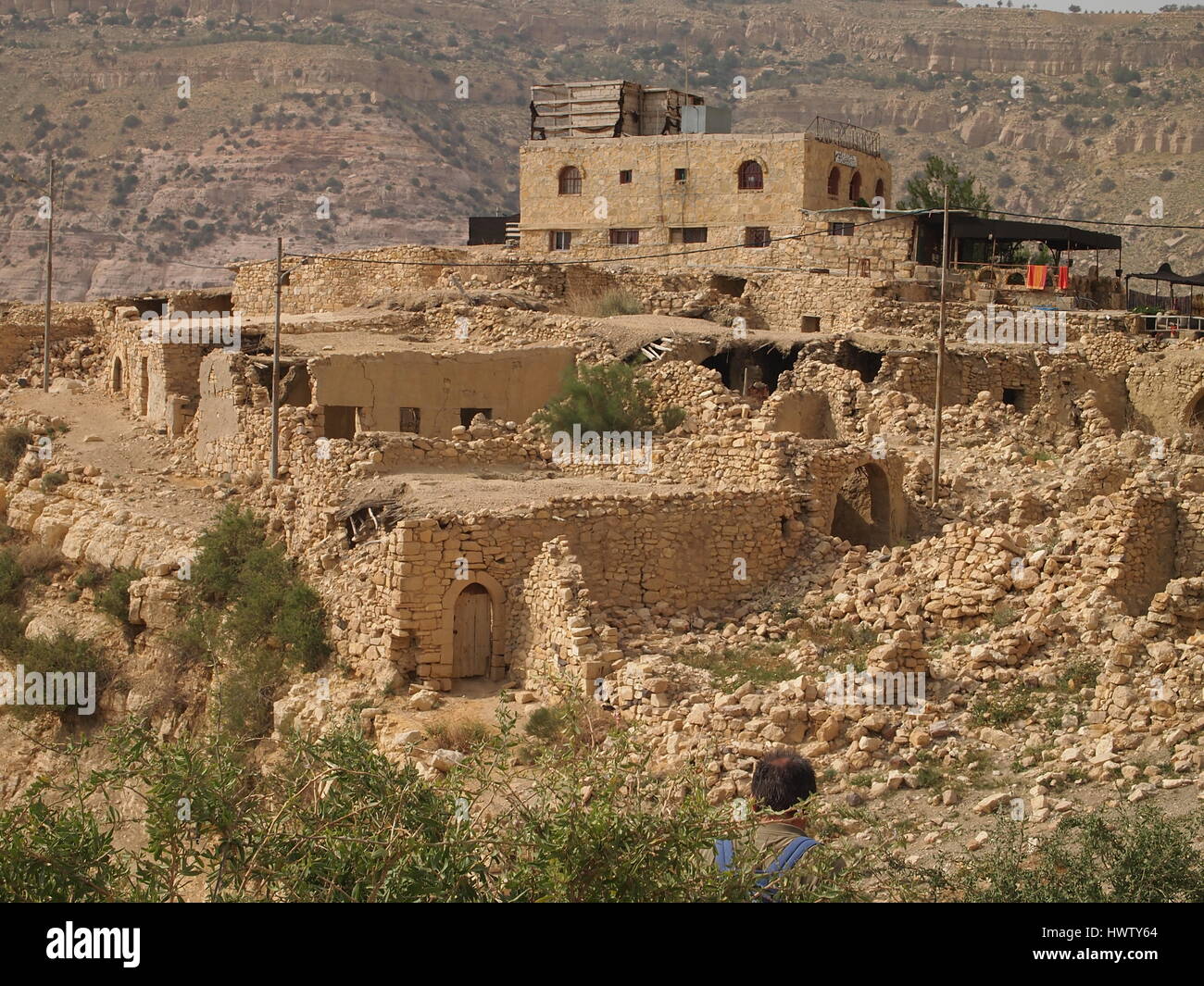 Village Dana in Jordan is about 500 years old, and preserves many ...
