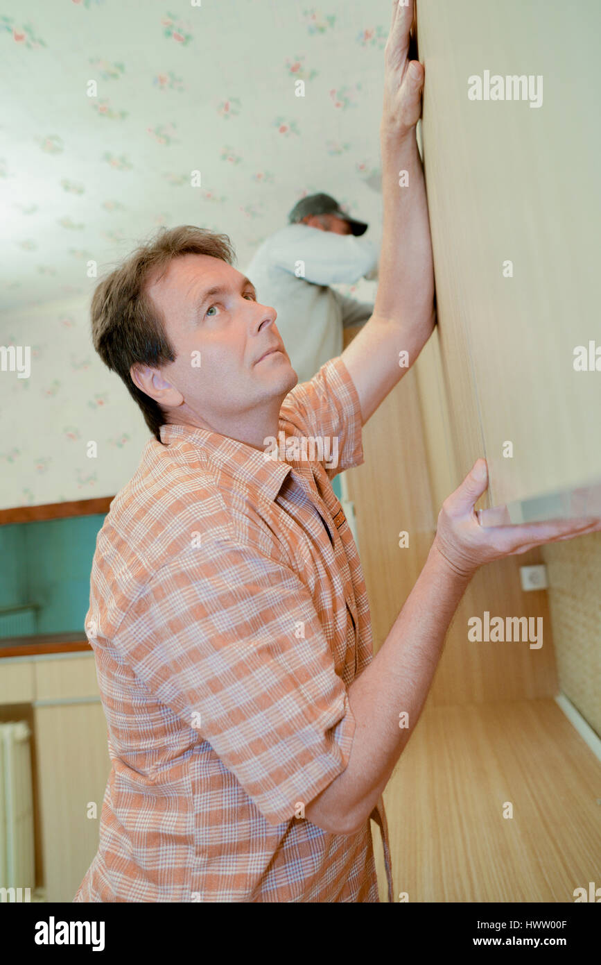 Fitting kitchen Stock Photo Alamy