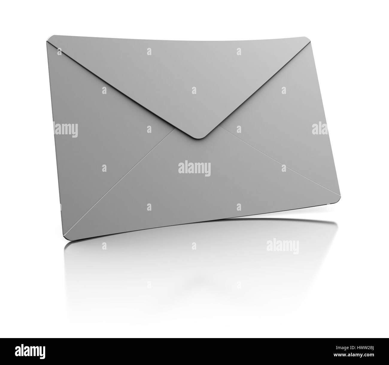 3d illustration of mail envelope over white background Stock Photo Alamy