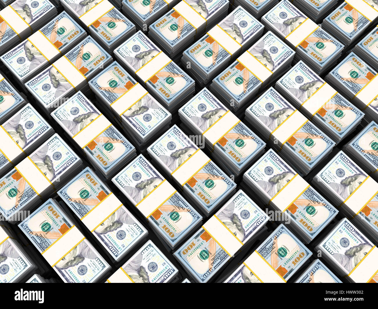 100 dollar bill template hi-res stock photography and images - Alamy