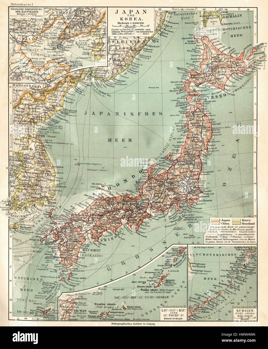 '084 Japan und Korea (1905)' is a historical photograph from the early ...