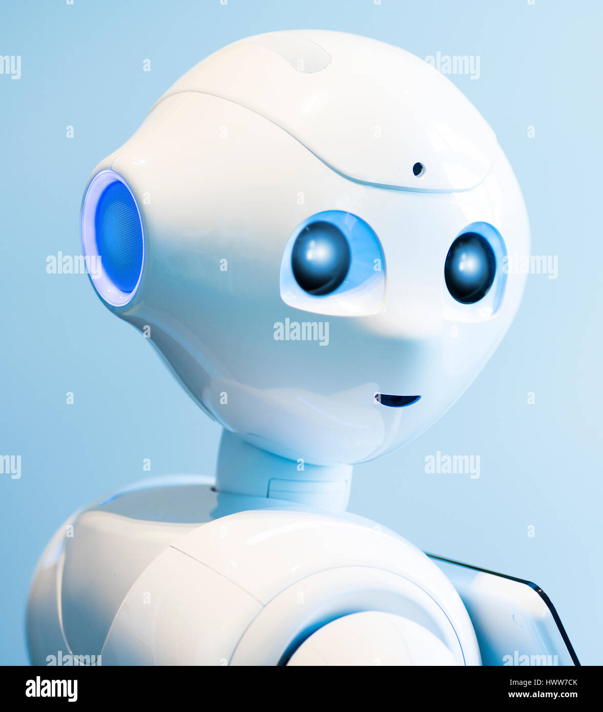 Portrait of personal robot Stock Photo
