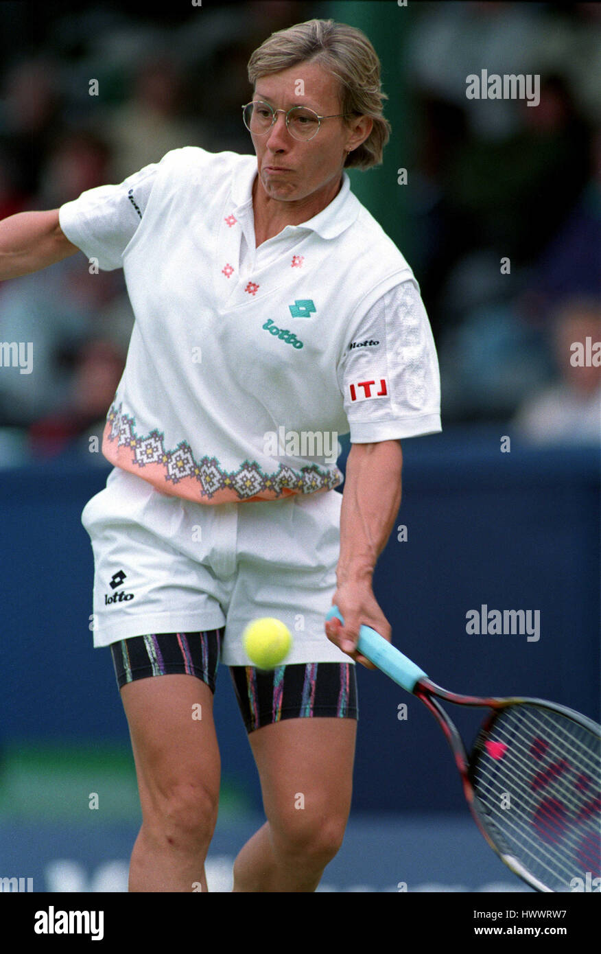 MARTINA NAVRATILOVA USA 21 June 1993 Stock Photo