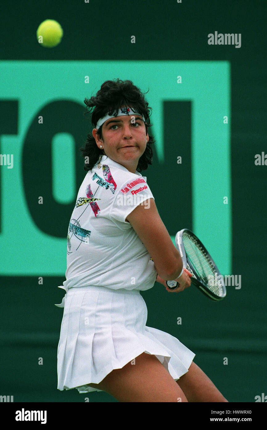ARANTXA SANCHEZ VICARIO SPAIN 25 March 1993 Stock Photo - Alamy