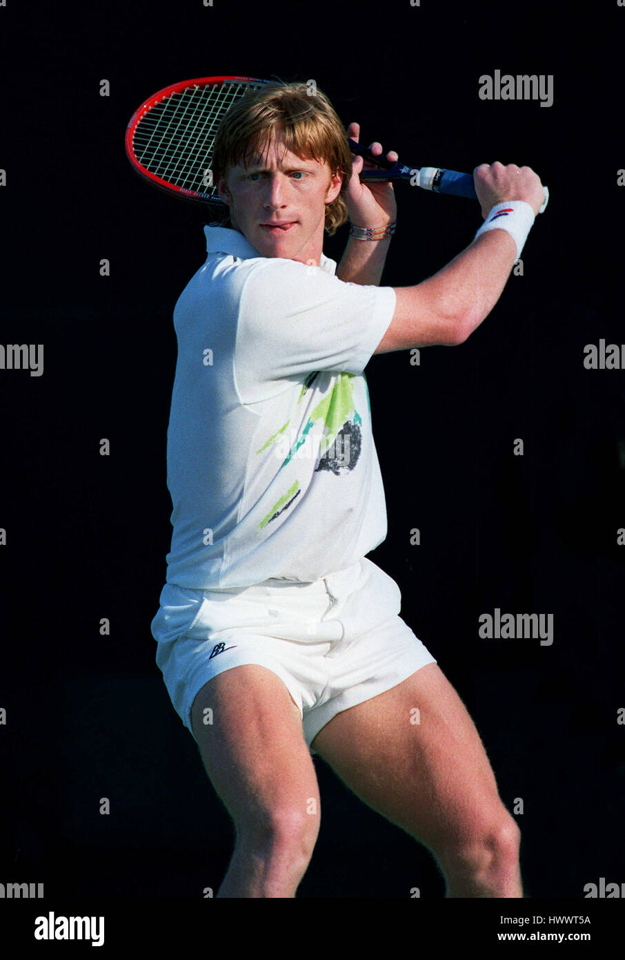 BORIS BECKER GERMANY 23 March 1992 Stock Photo - Alamy