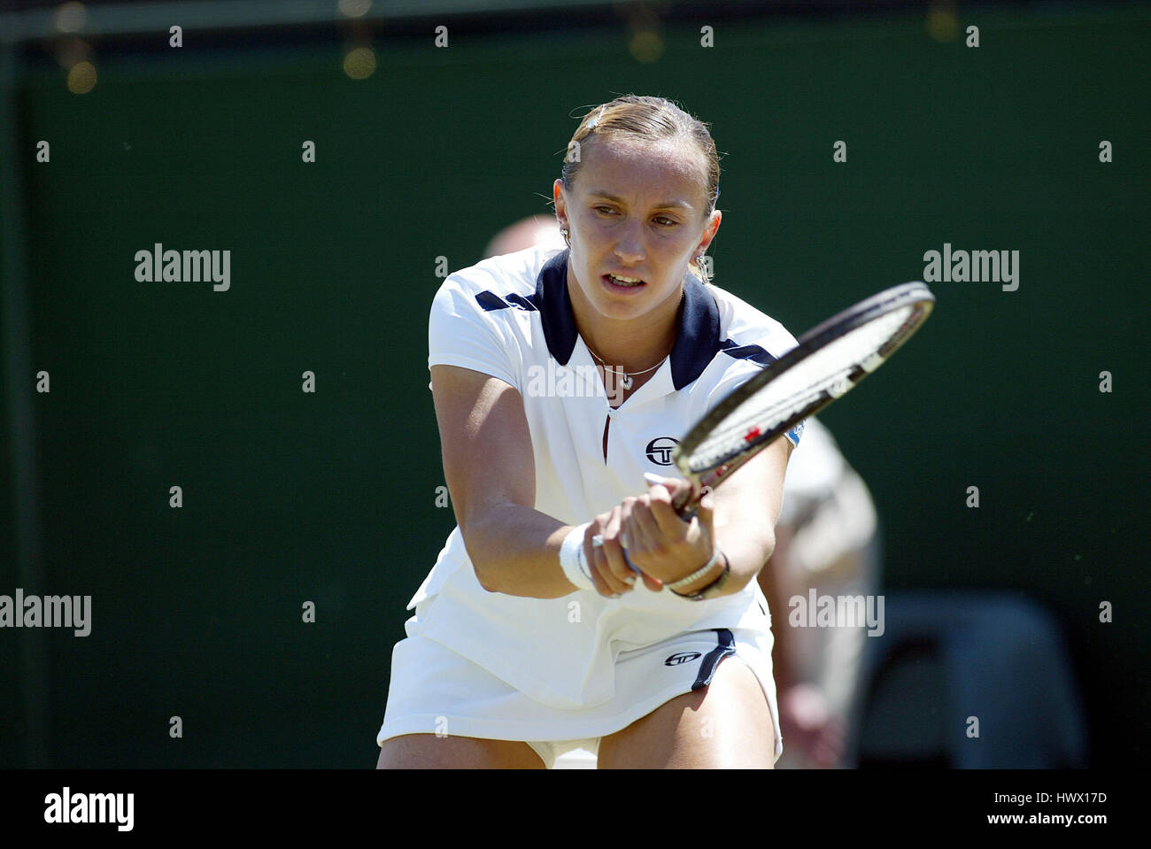 IRODA TULYAGANOVA WIMBLEDON CHAMPIONSHIPS 26 June 2002 Stock Photo
