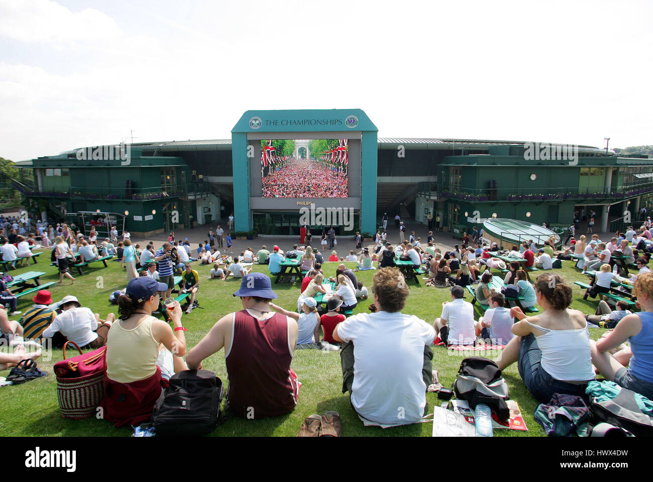 PICNIC AT WIMBLEDON WIMBLEDON CHAMPIONSHIPS 2005 WIMBLEDON 22 June 2005