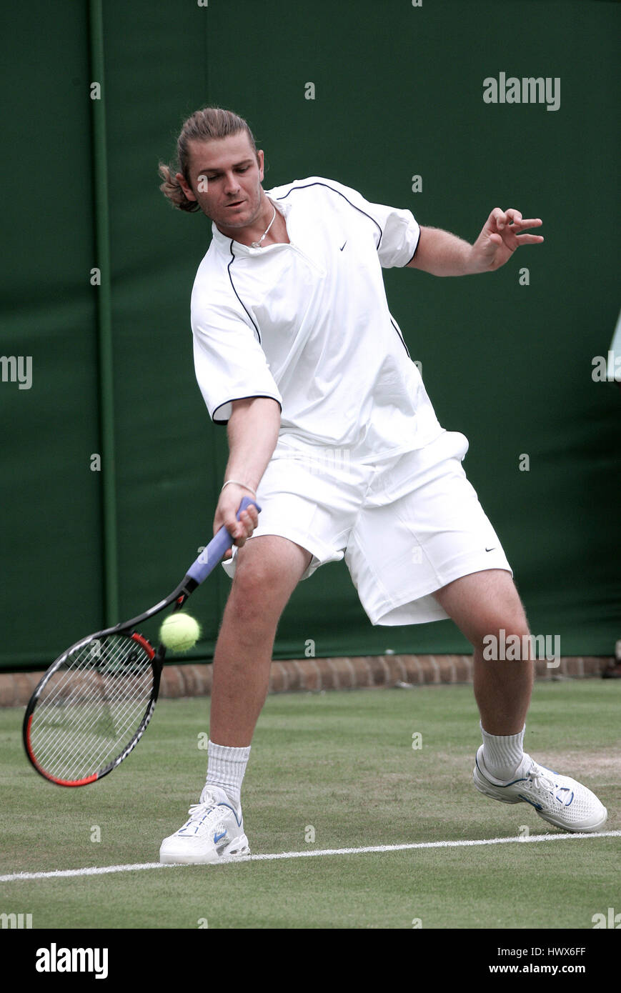 MARDY FISH WIMBLEDON CHAMPIONSHIPS 2004 WIMBLEDON LONDON ENGLAND 22 ...