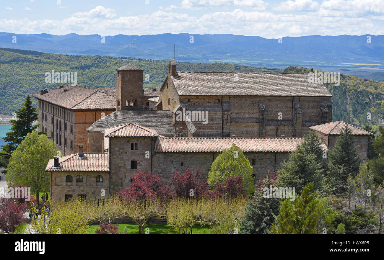 Spanish ancient monastery Stock Photo Alamy