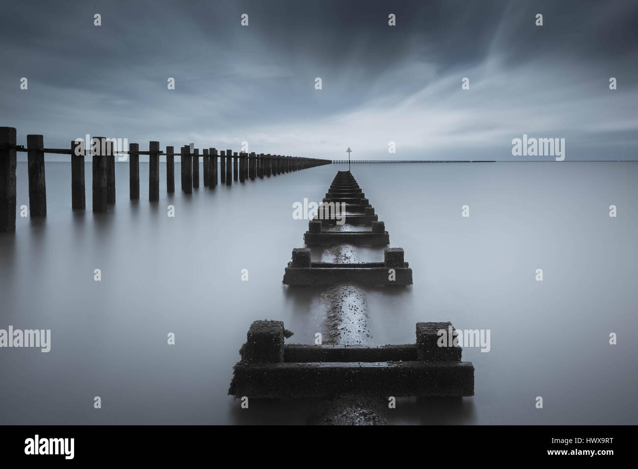 Shoebury defence boom england Stock Photo Alamy
