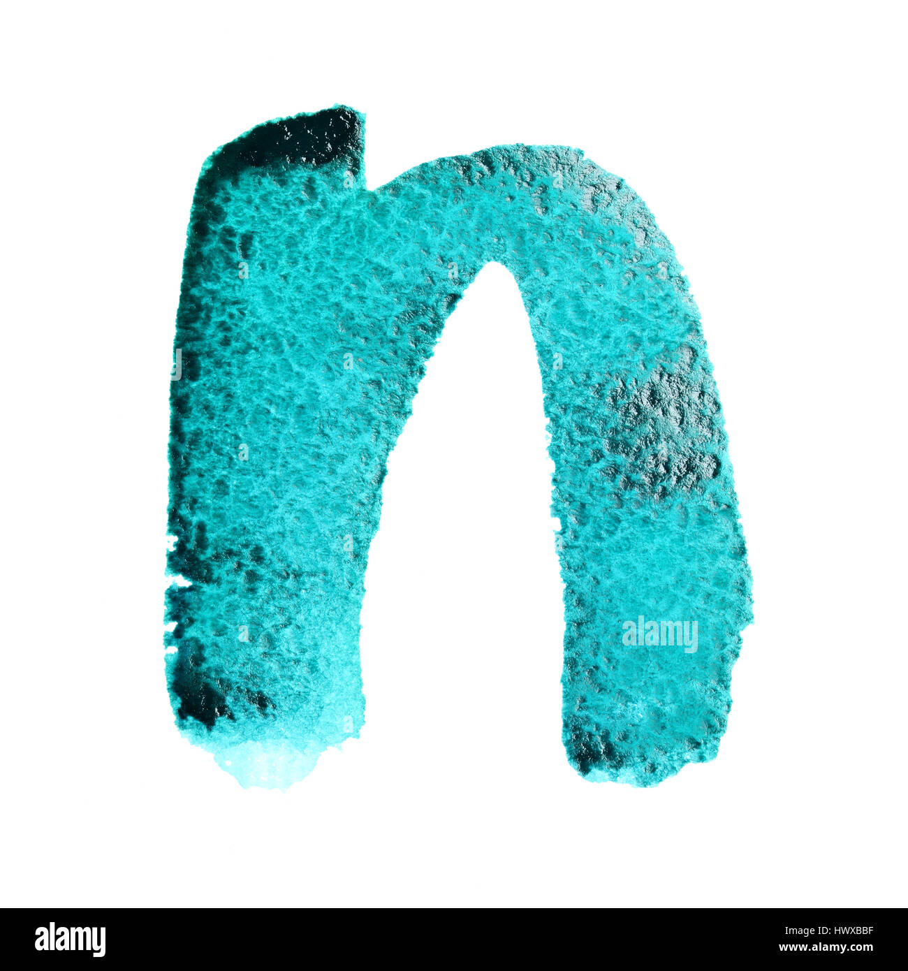 Bubble Letters Lowercase N