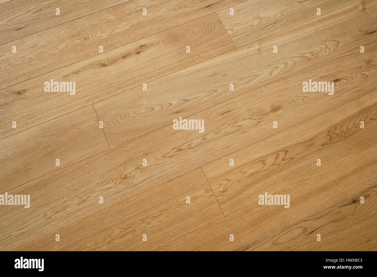 parquet floor, oak wood floor closeup Stock Photo