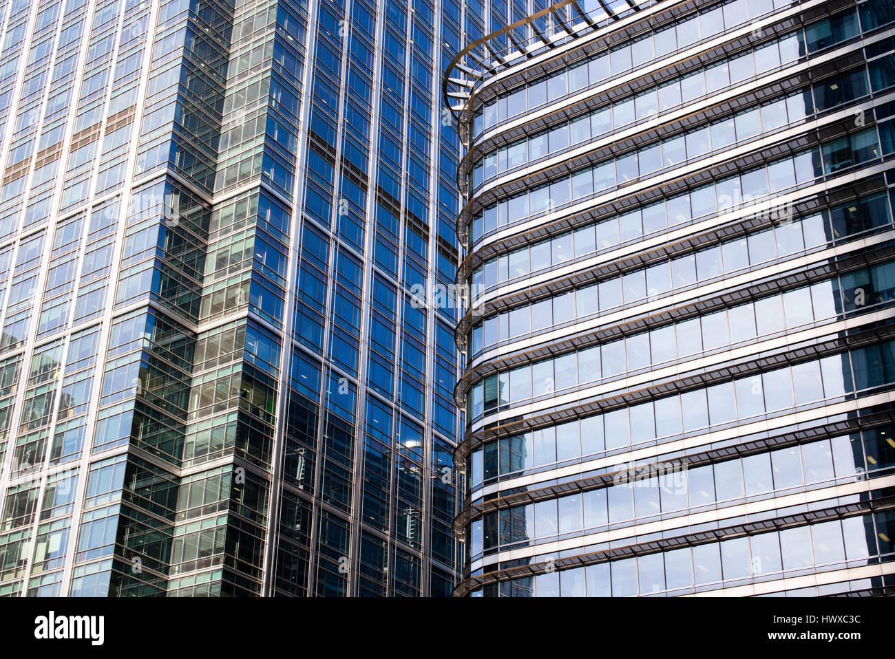 Canary Wharf office building architecture. London. UK Stock Photo - Alamy