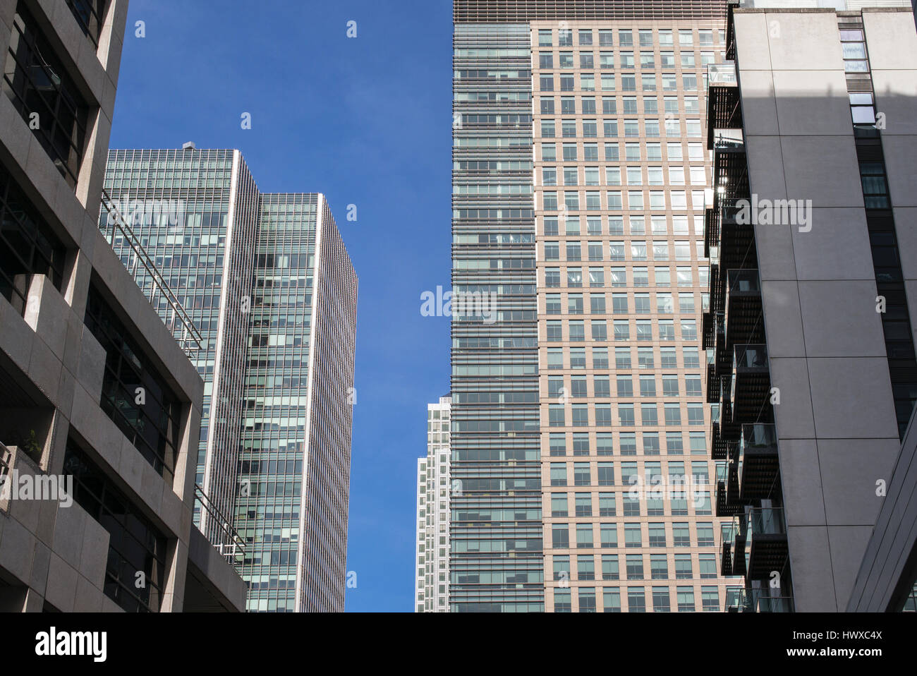 Canary Wharf office building architecture. London. UK Stock Photo - Alamy