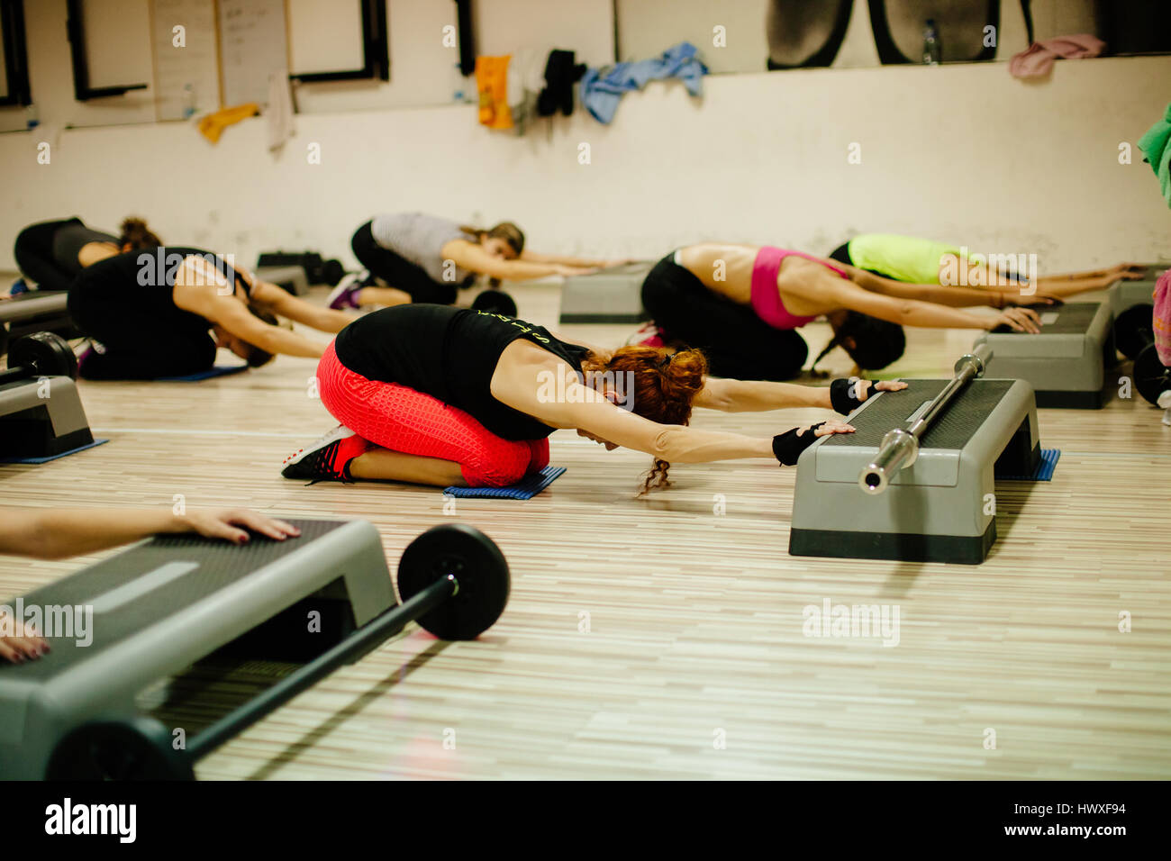 Body Pump Gym Stock Photos & Body Pump Gym Stock Images Alamy