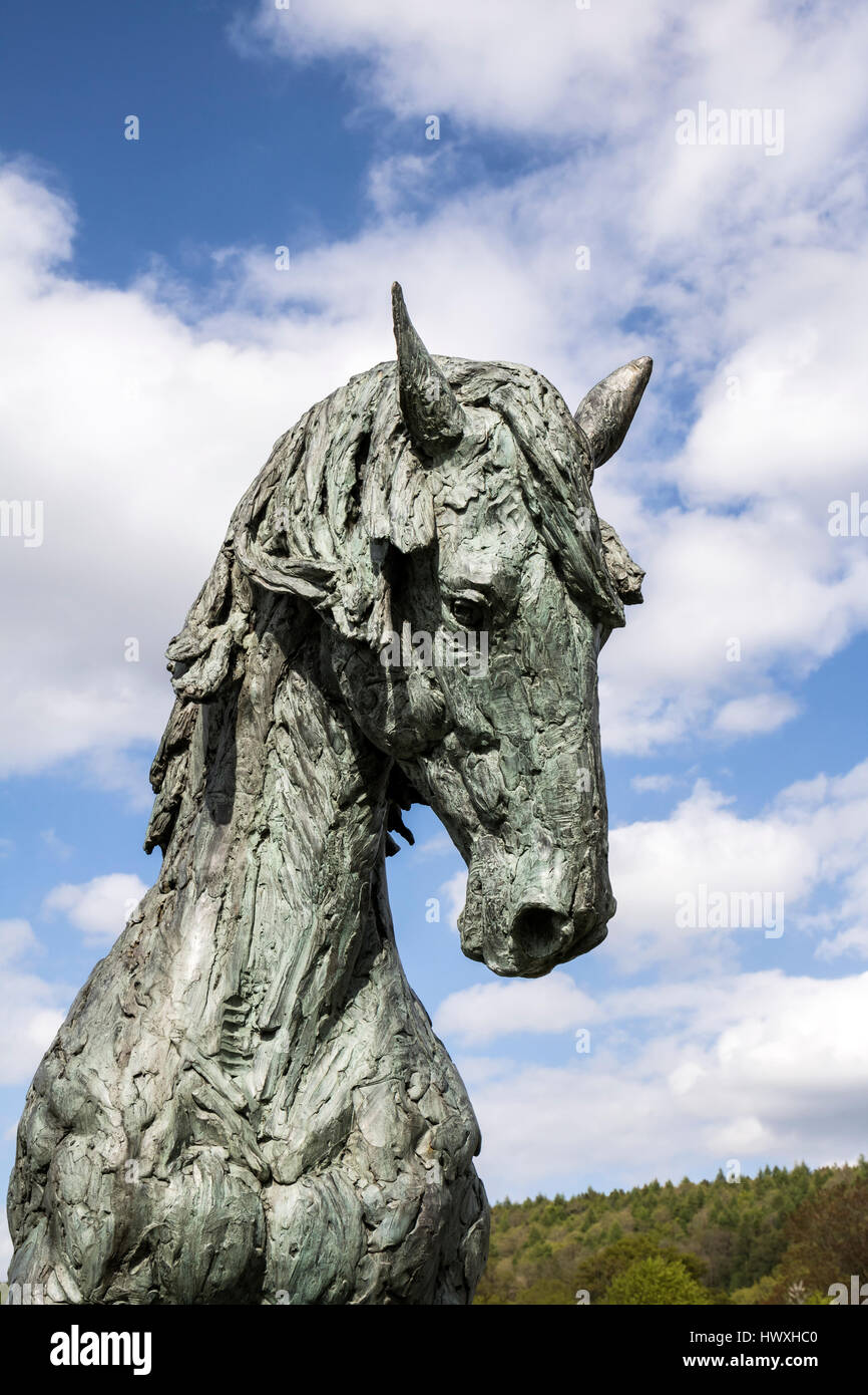 Statue of horses head hires stock photography and images Alamy