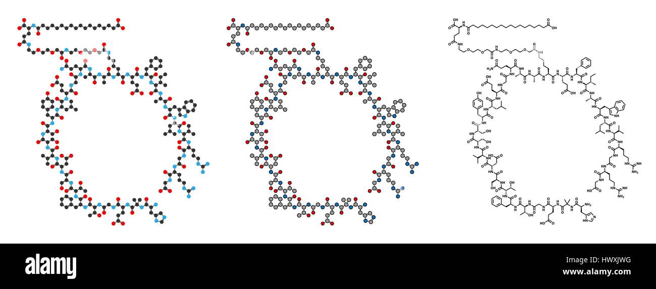 Semaglutide Diabetes Drug Molecule Incretin Agonist Conventional Skeletal Formula And Stylized Representations Semaglutide Diabetes Drug Molecule Incretin Agonist Conventional Skeletal Formula And Stylized Representations