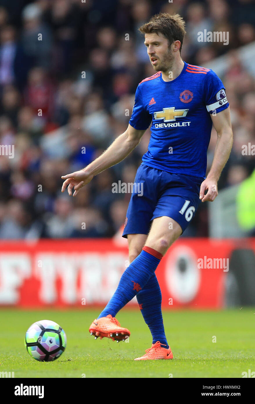 Manchester United's Michael Carrick Stock Photo Alamy