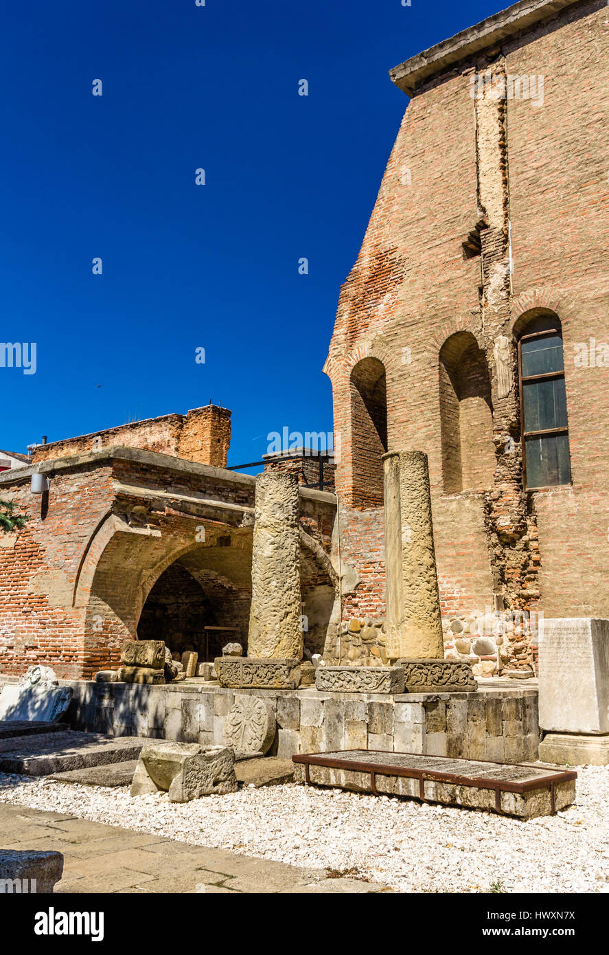 Curtea Veche (the Old Princely Court) in Bucharest, Romania Stock Photo