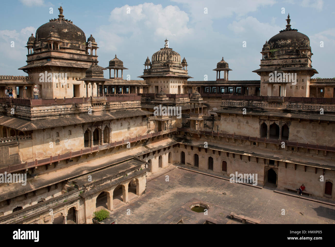 Jahangir Mahal, important maharaja palace in Orchha, Uttar Pradesh ...