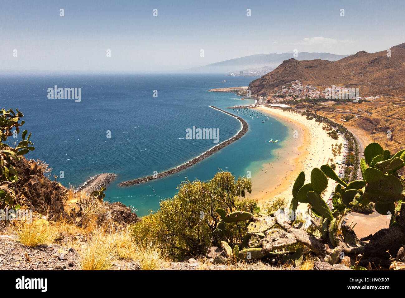 Above San Andres beach Stock Photo - Alamy
