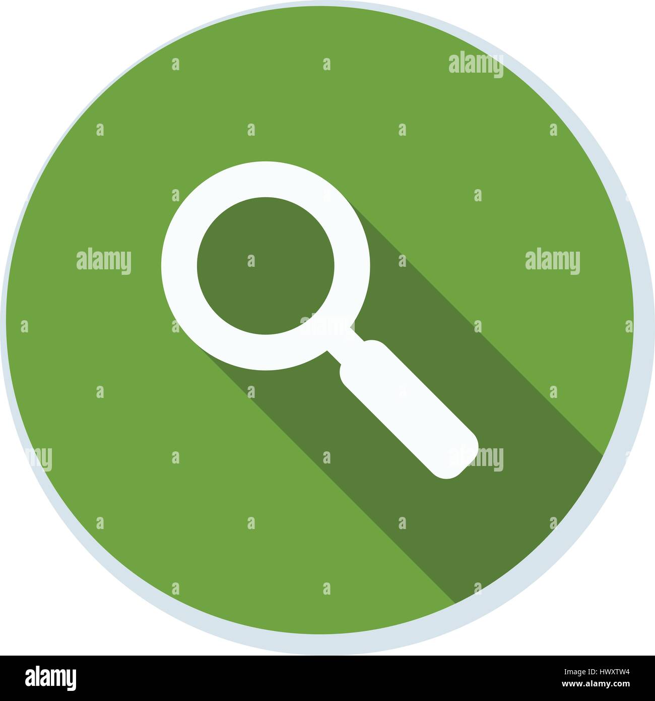 Search magnify glass button illustration Stock Vector Image & Art - Alamy