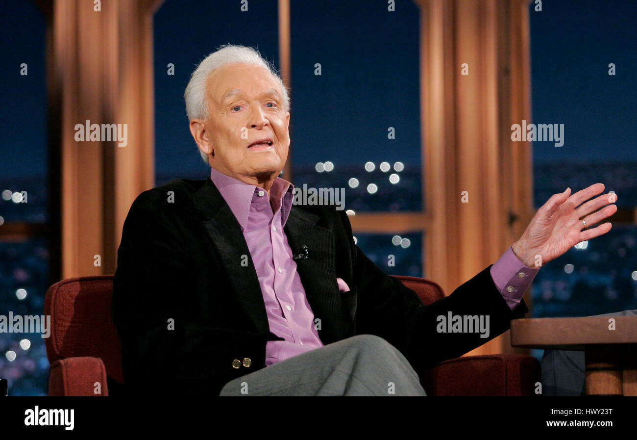 Bob Barker during a segment of ‘The Late Late Show with Craig Ferguson