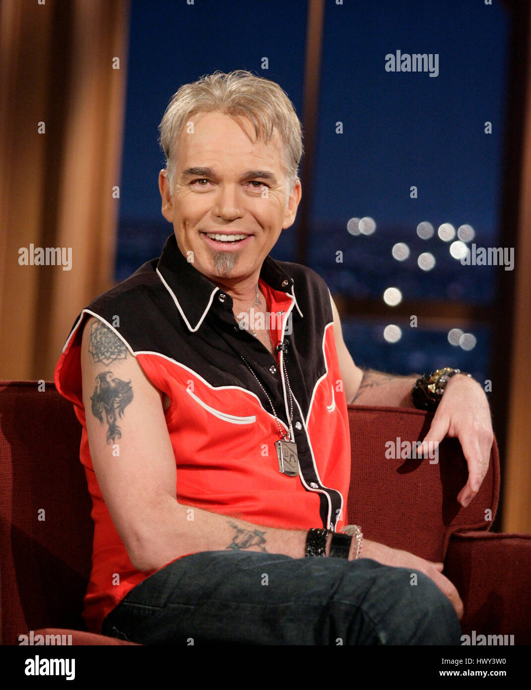 Actor and musician Billy Bob Thornton during a taping of a holiday