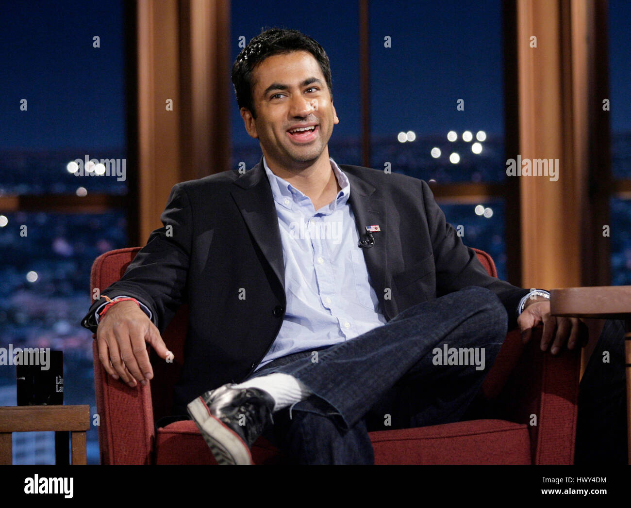 Actor Kal Penn during a segment of ‘The Late Late Show with Craig