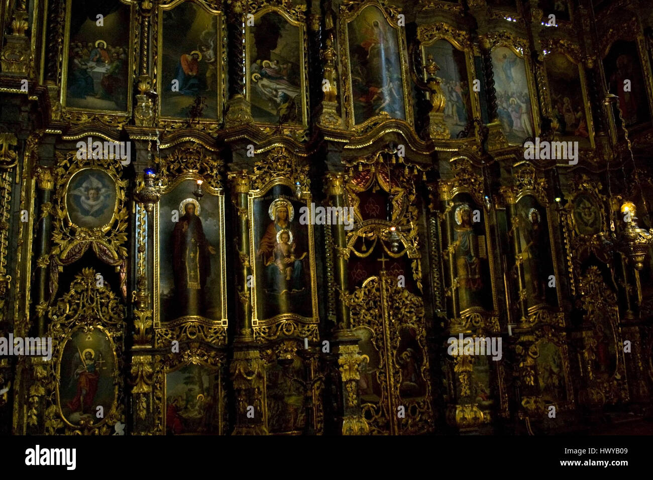 The central detail of the iconostasis is an important feature in ...