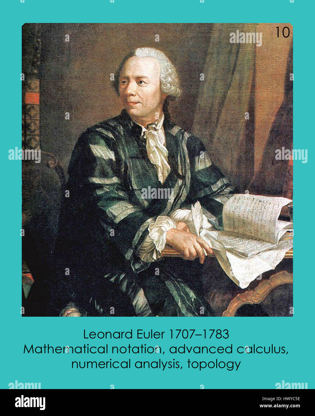 Leonhard Euler Was An 18th century Swiss Mathematician And Physicist 