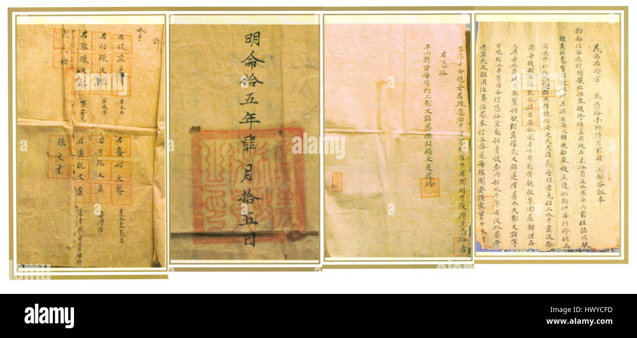 'Chau Ban Hoang Sa' is an important historical text from 1504 to 1834 ...