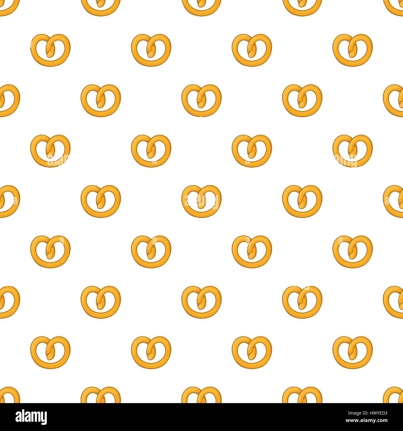 Cartoon Razzels Pretzels pattern, cartoon style Stock Vector Image & Art - Alamy
