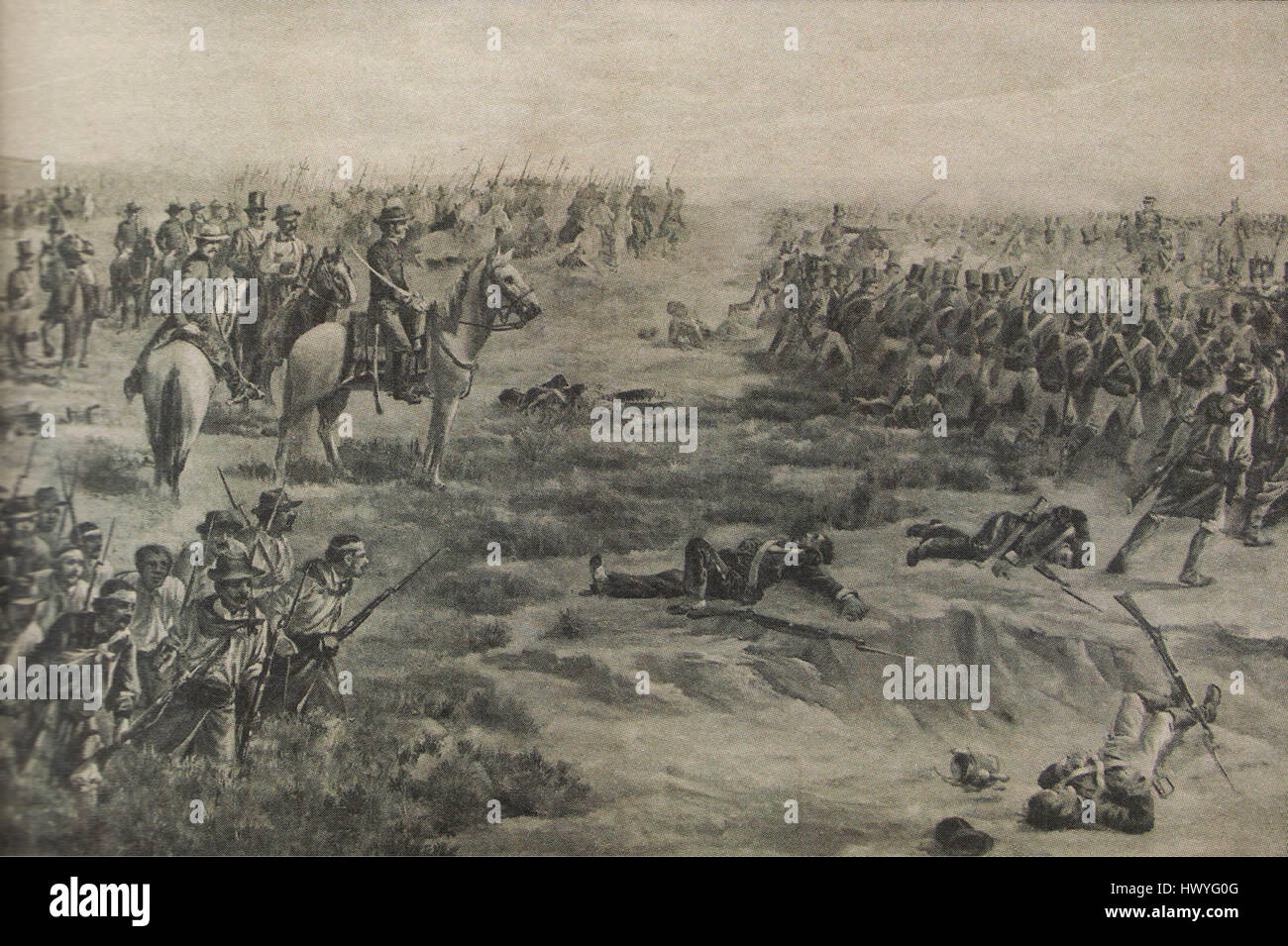 Batalla de las Piedras Stock Photo Alamy