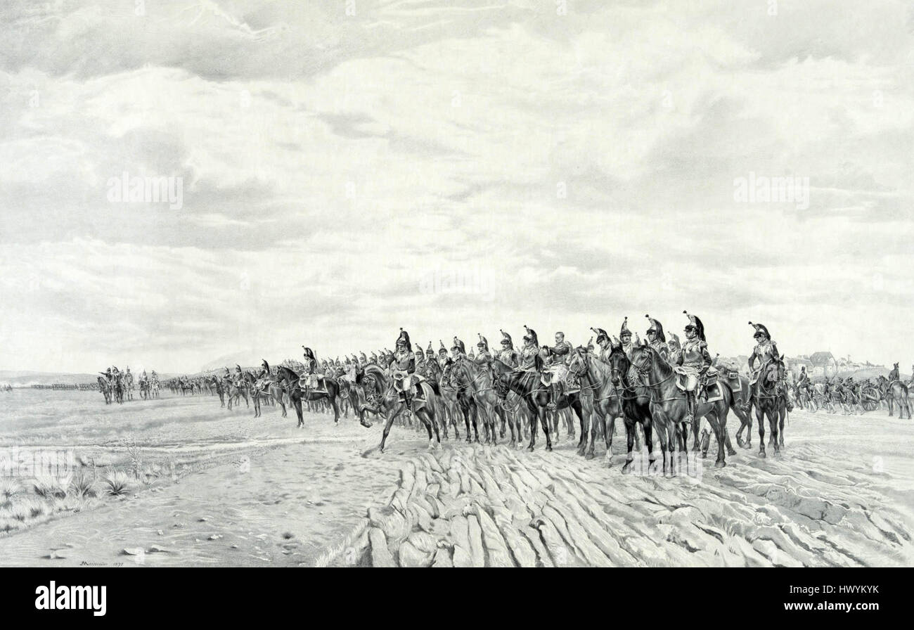 Austrian victory over napoleon hi-res stock photography and