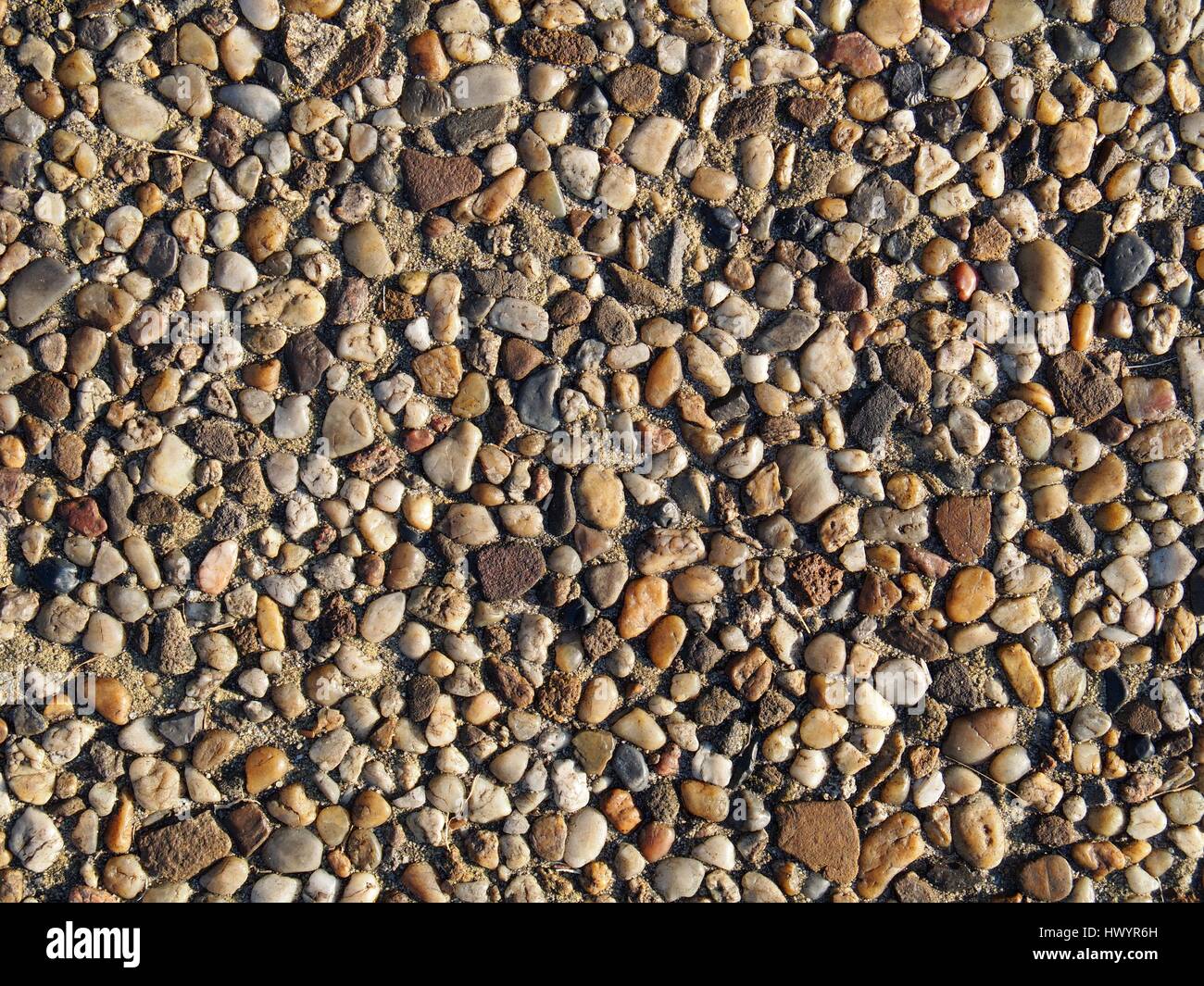 Wall of stones, can be used as a background Stock Photo