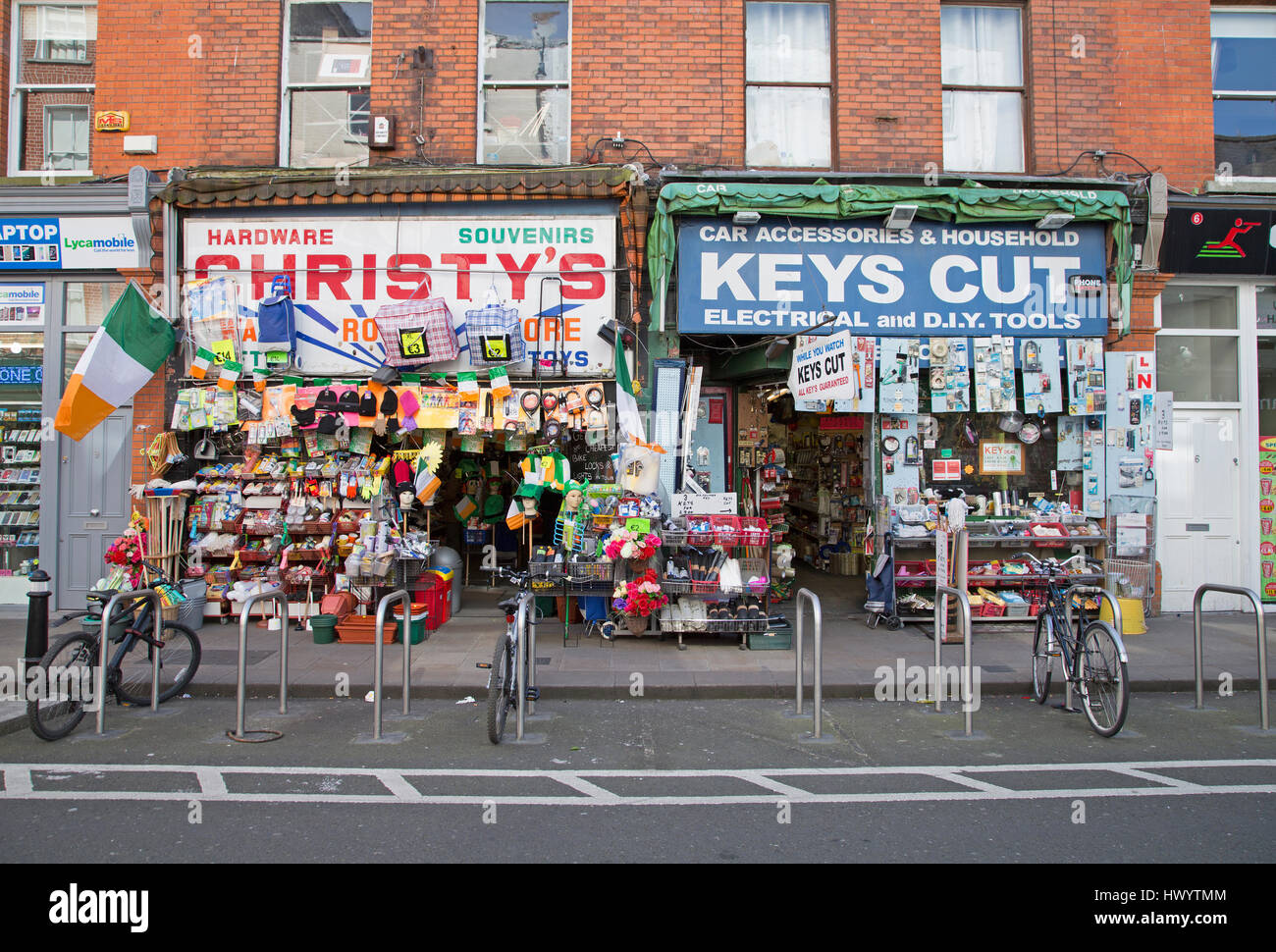 Small business, Dublin city, Ireland. Stock Photo