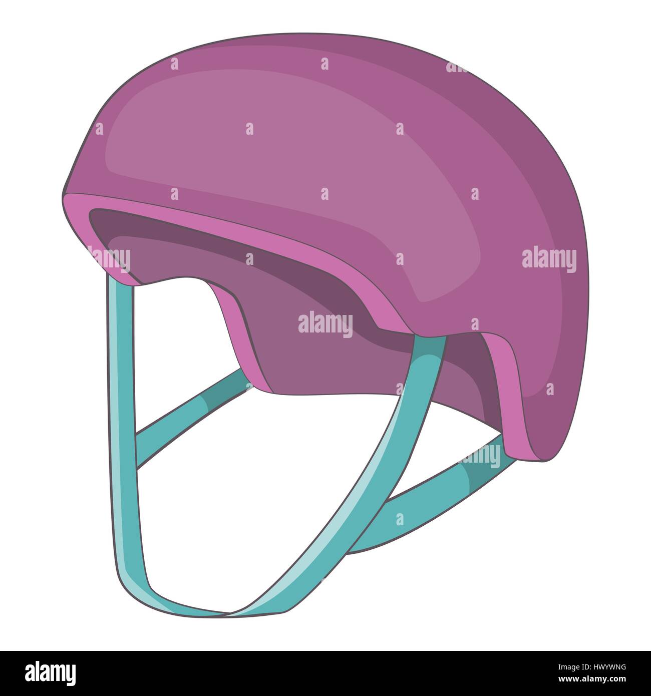 Protective helmet icon, cartoon style Stock Vector Image & Art - Alamy