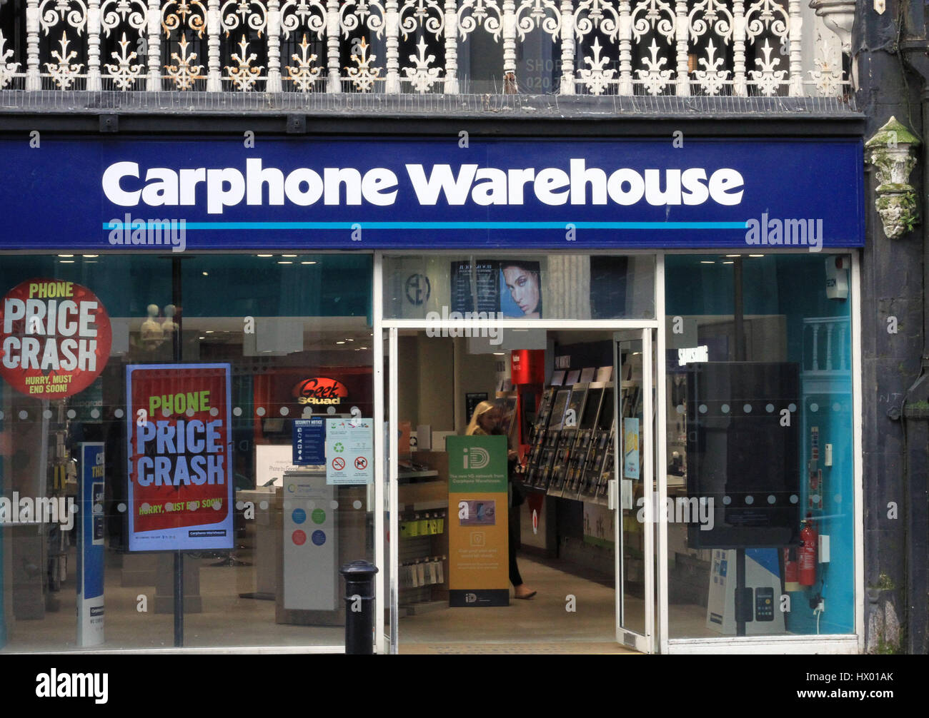 Carphone Warehouse Chester Stock Photo