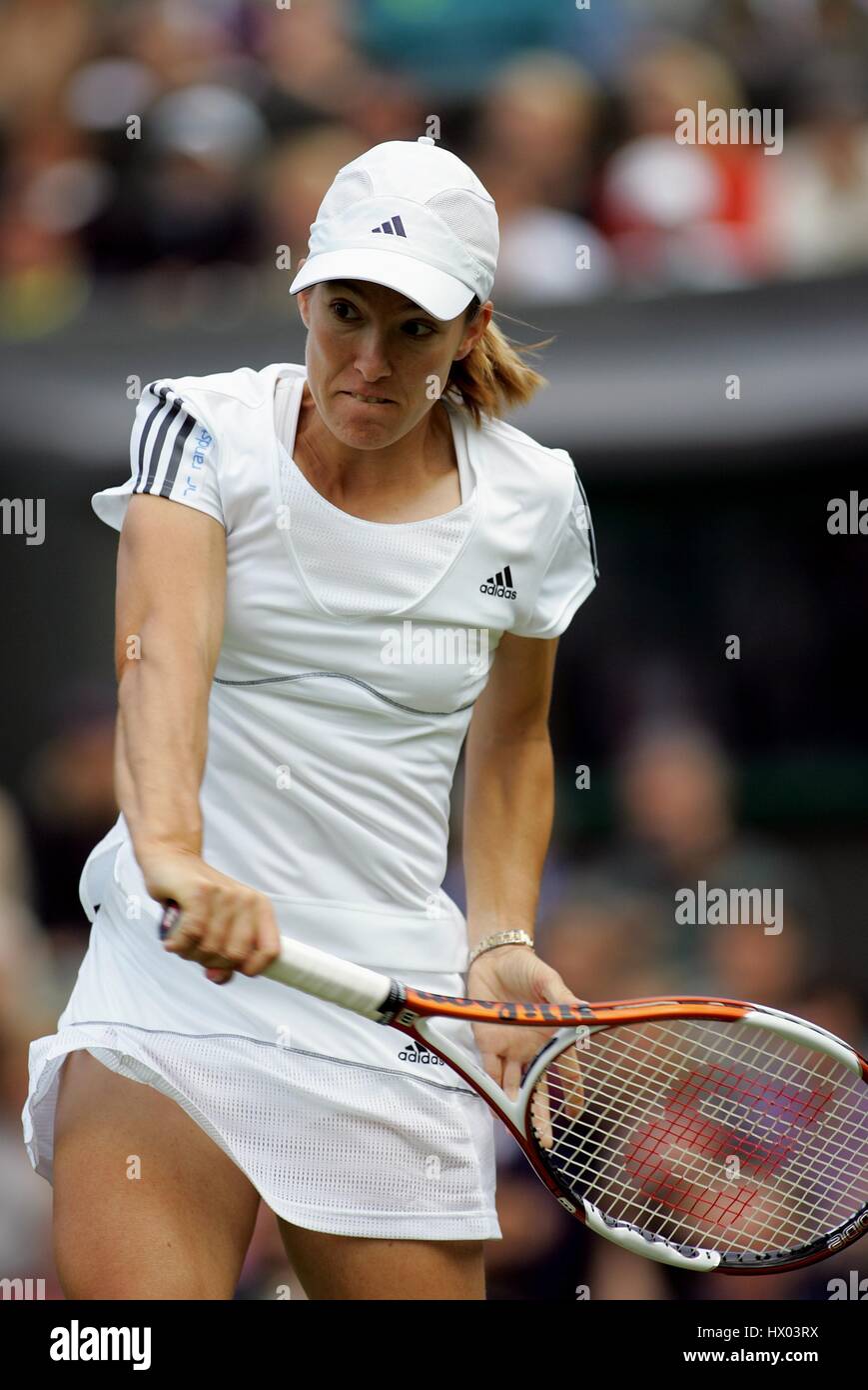 Justine henin wimbledon 2007 hi-res stock photography and images - Alamy