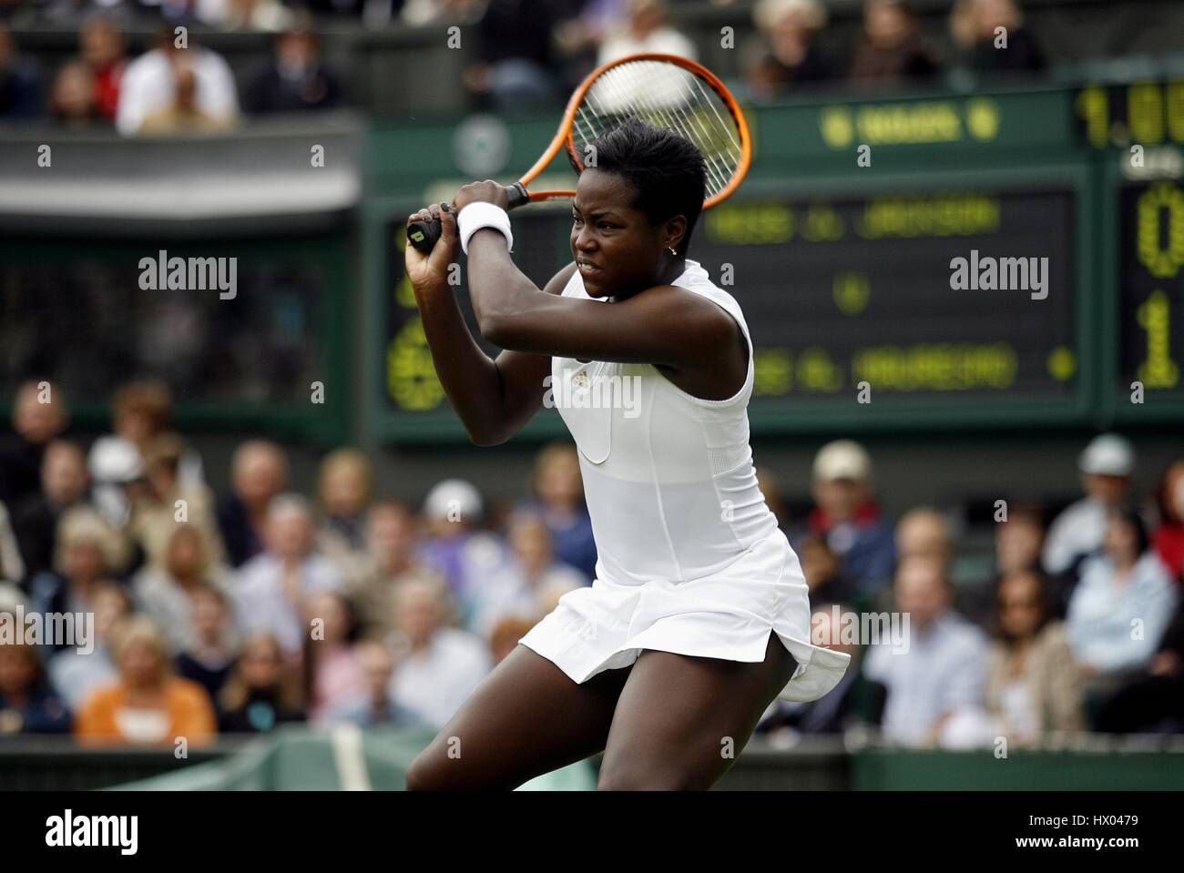 JAMEA JACKSON USA WIMBLEDON LAWN TENNIS CLUB LONDON ENGLAND 26 June 2007 Stock Photo