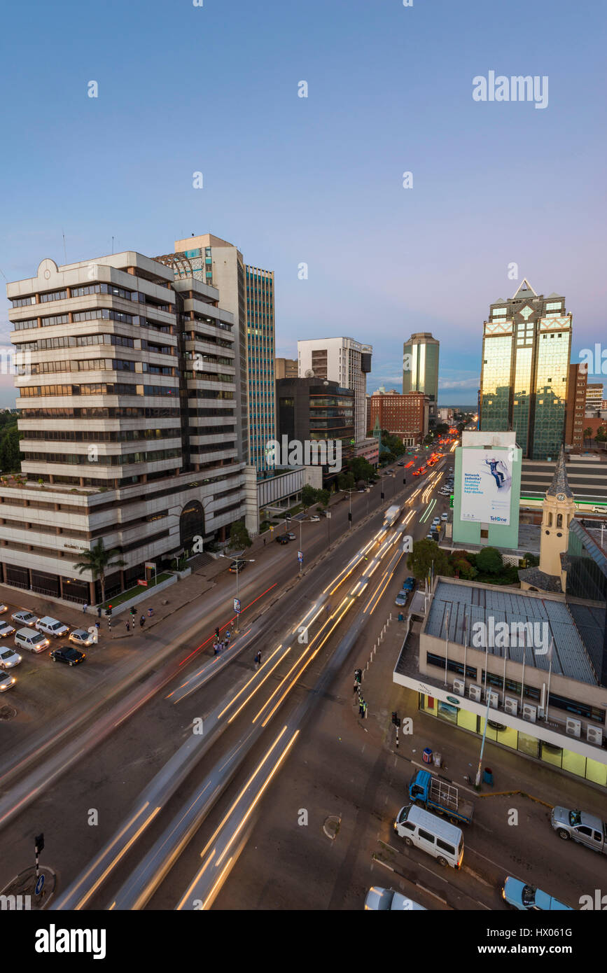 Harare is the capital city of Zimbabwe Stock Photo Alamy