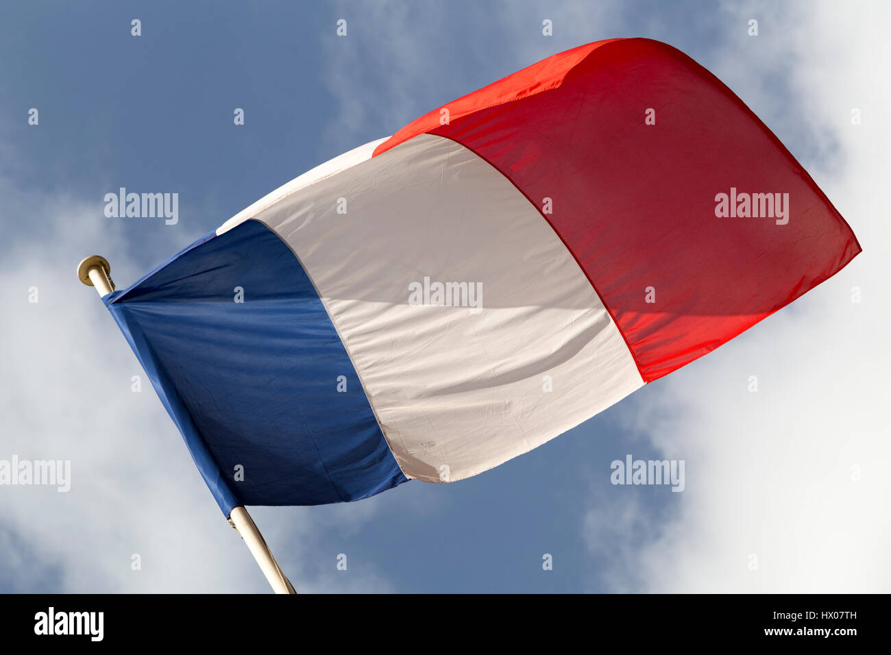 France, Nice, the French national flag Stock Photo - Alamy