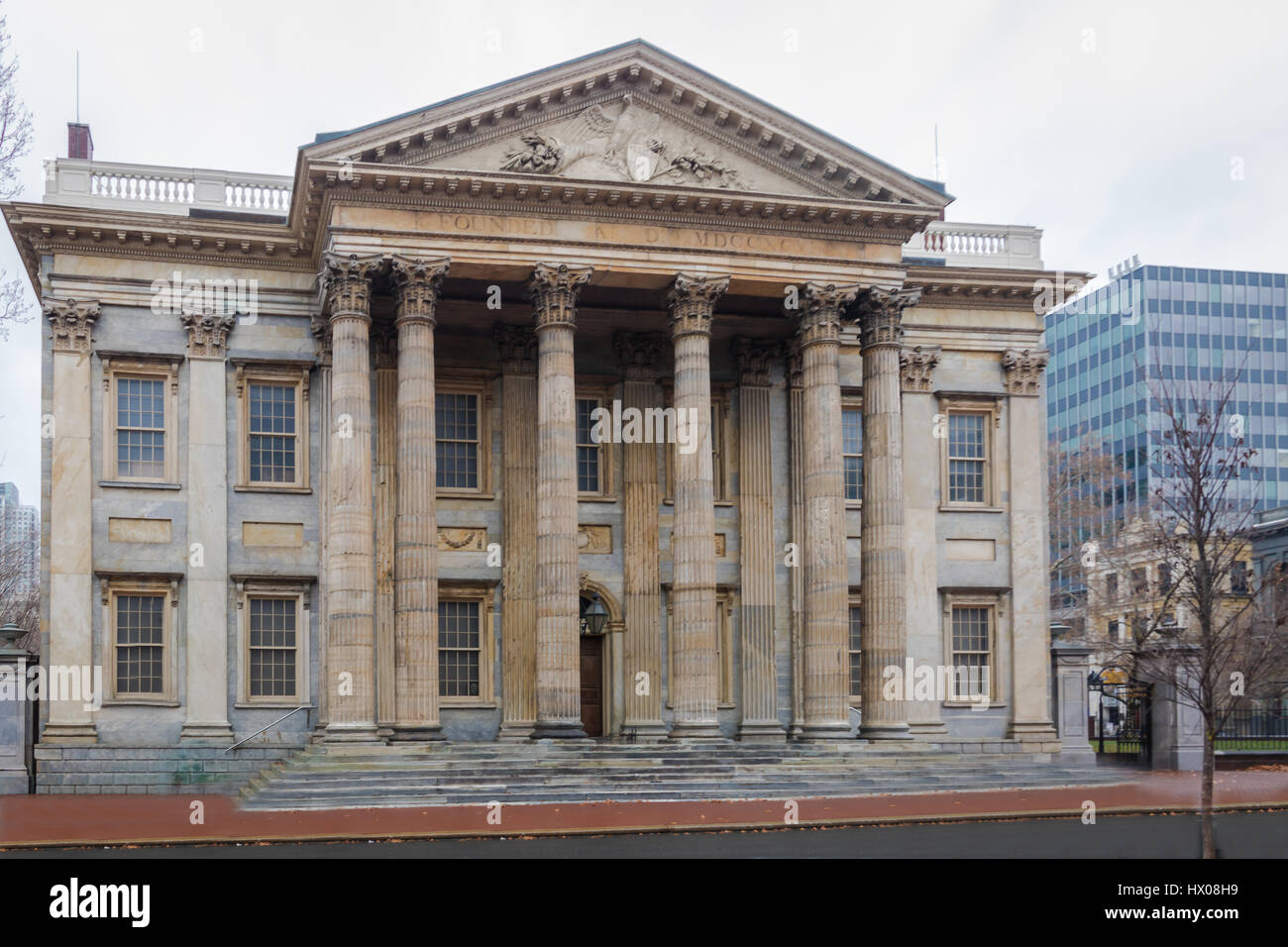 First Bank of the United States - Philadelphia, Pennsylvania, USA Stock Photo