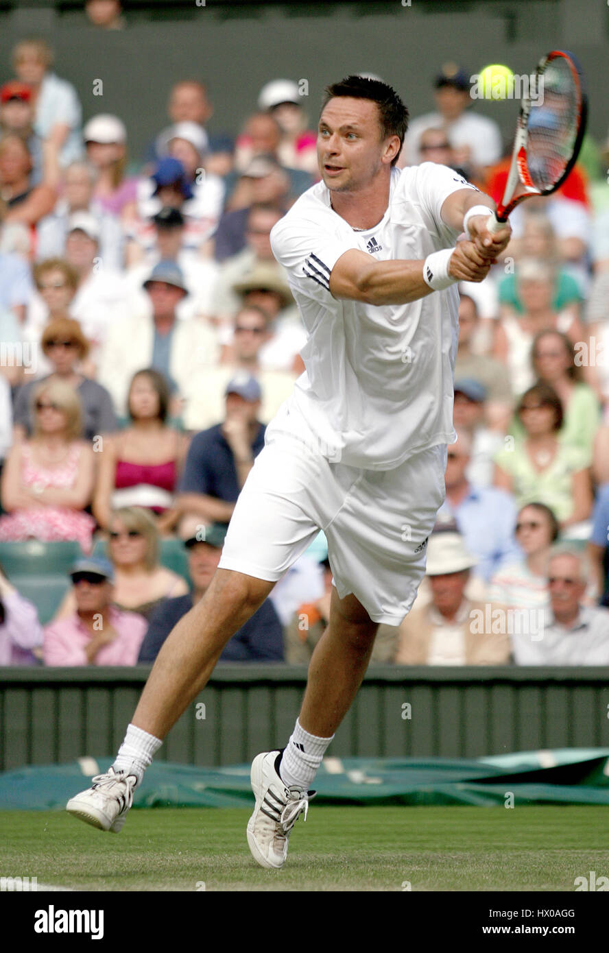 ROBIN SODERLING SWEDEN WIMBLEDON LONDON ENGLAND 25 June 2008 Stock Photo
