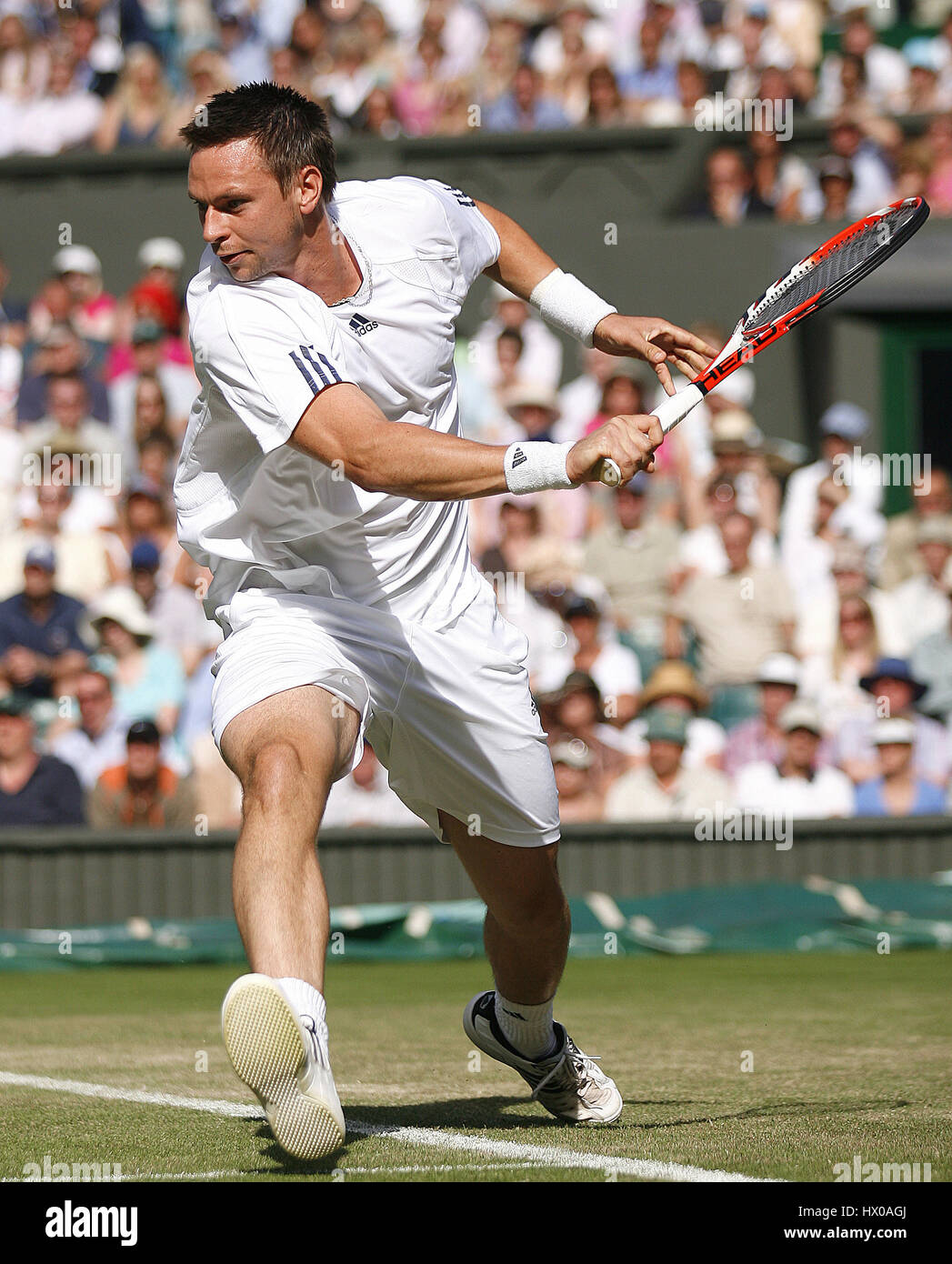 ROBIN SODERLING SWEDEN WIMBLEDON LONDON ENGLAND 25 June 2008 Stock Photo