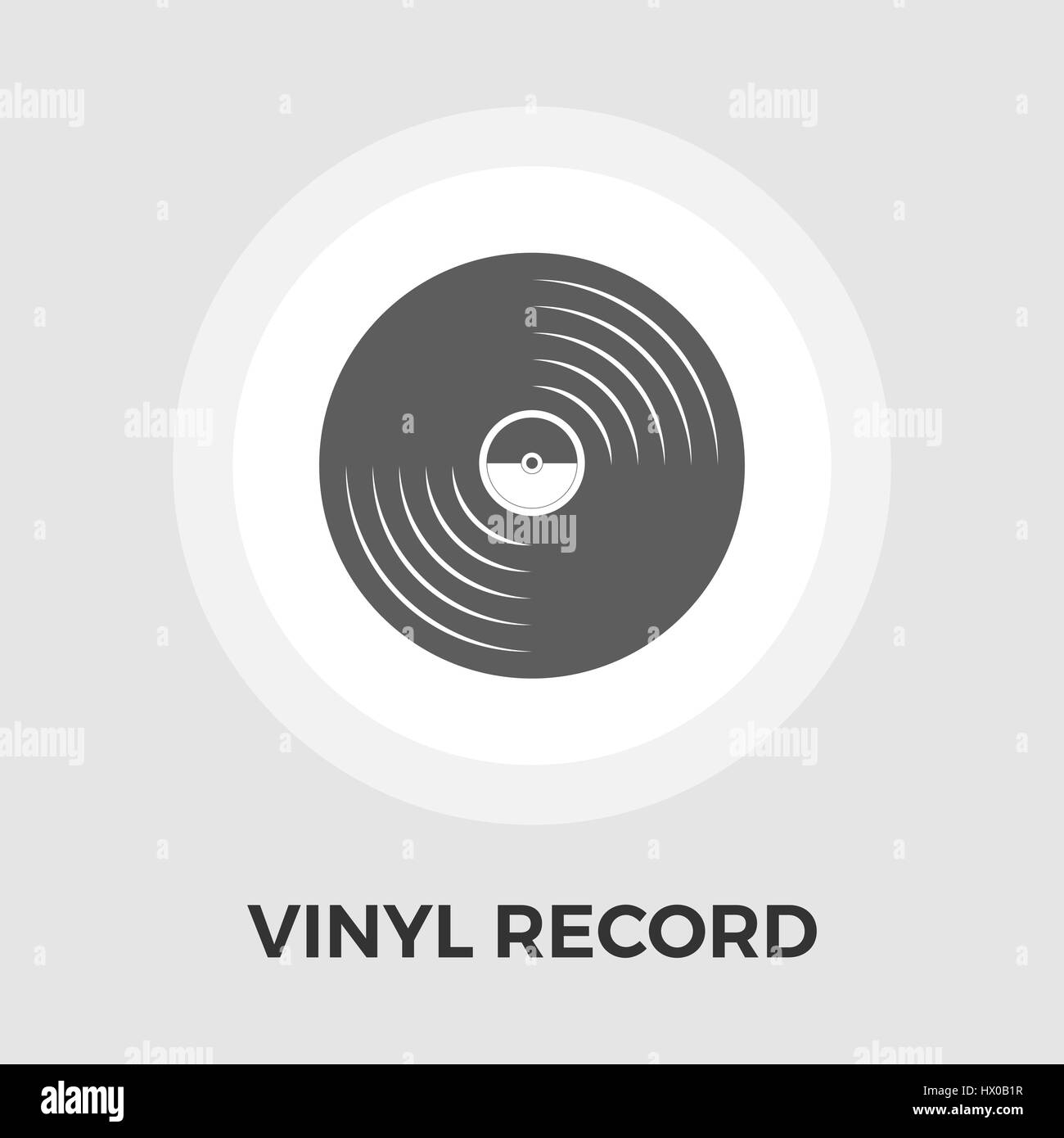 Flat record. Flat record