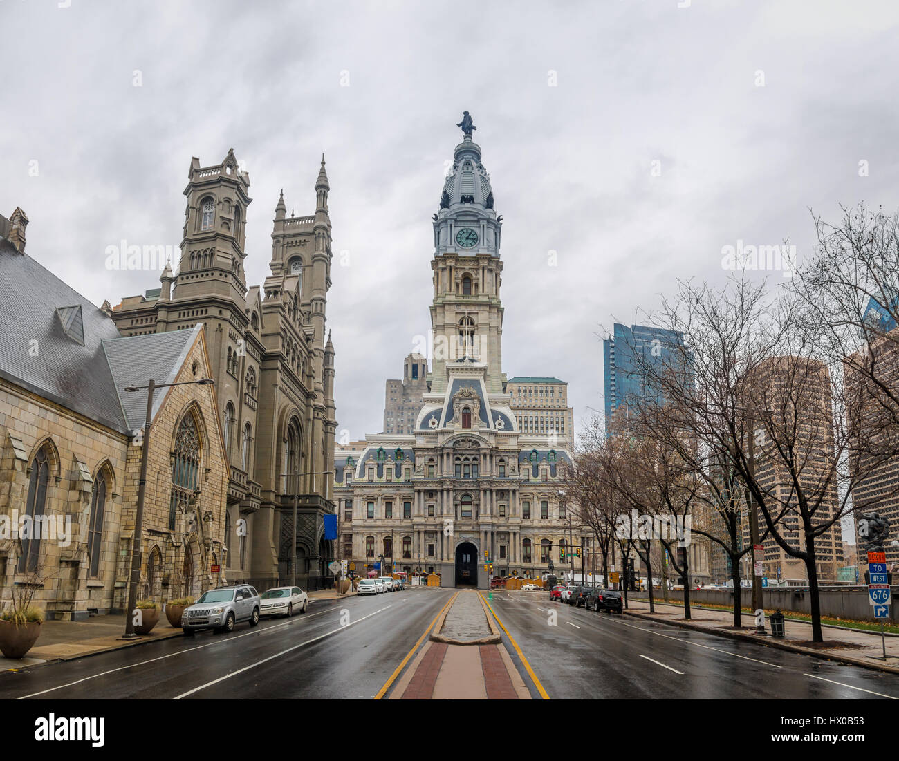City Hall - Philadelphia, Pennsylvania, USA Stock Photo