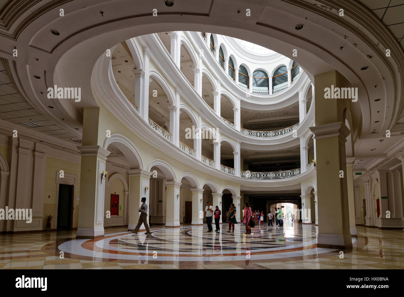 Inside the Infosys campus in Mysore, Karnataka, India Stock Photo