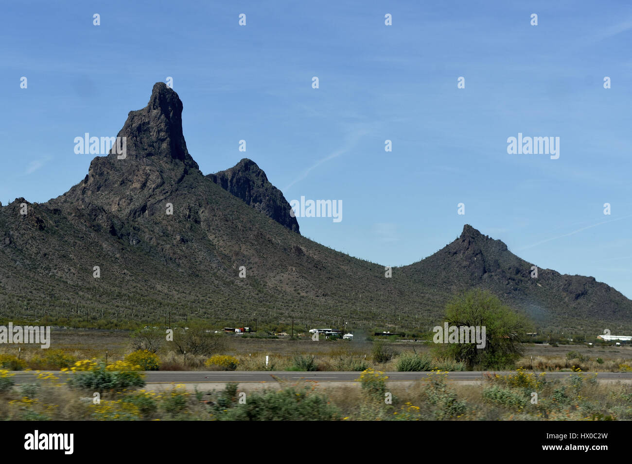 Picacho Peak national park, AZ Stock Photo - Alamy